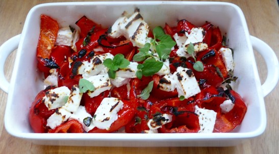 Roast Pepper & Goat's Feta
