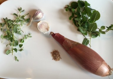 Pate - shallots and herbs
